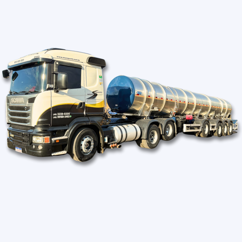SEMI-REBOQUE/ TANQUE 1 EIXO DIRECIONAL 3 EIXOS - Marquetti Transportes SEMI-REBOQUE/ TANQUE 1 EIXO DIRECIONAL 3 EIXOS - Marquetti Transportes