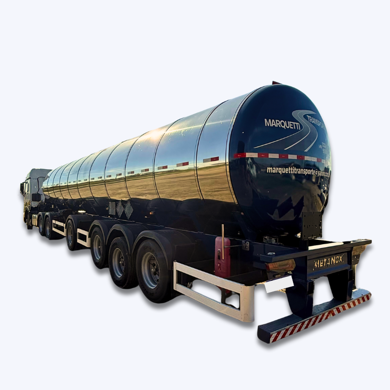 SEMI-REBOQUE / TANQUE EM AÇO INOXIDAVEL ISOTÉRMICO COM SERPENTINA EXTERNA 4 EIXOS - Marquetti Transportes SEMI-REBOQUE / TANQUE EM AÇO INOXIDAVEL ISOTÉRMICO COM SERPENTINA EXTERNA 4 EIXOS - Marquetti Transportes